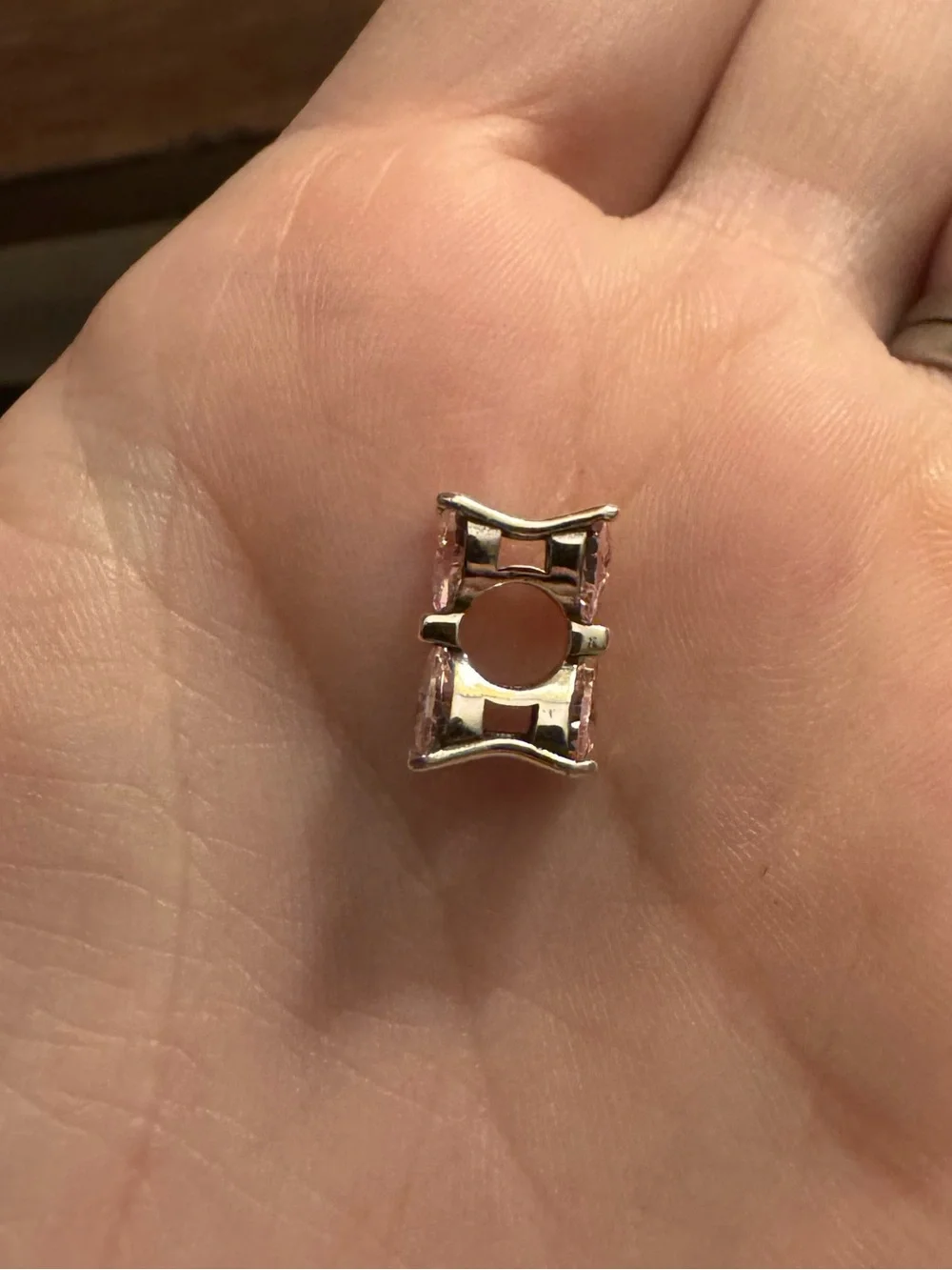 New Pandora Pink Bow Charm